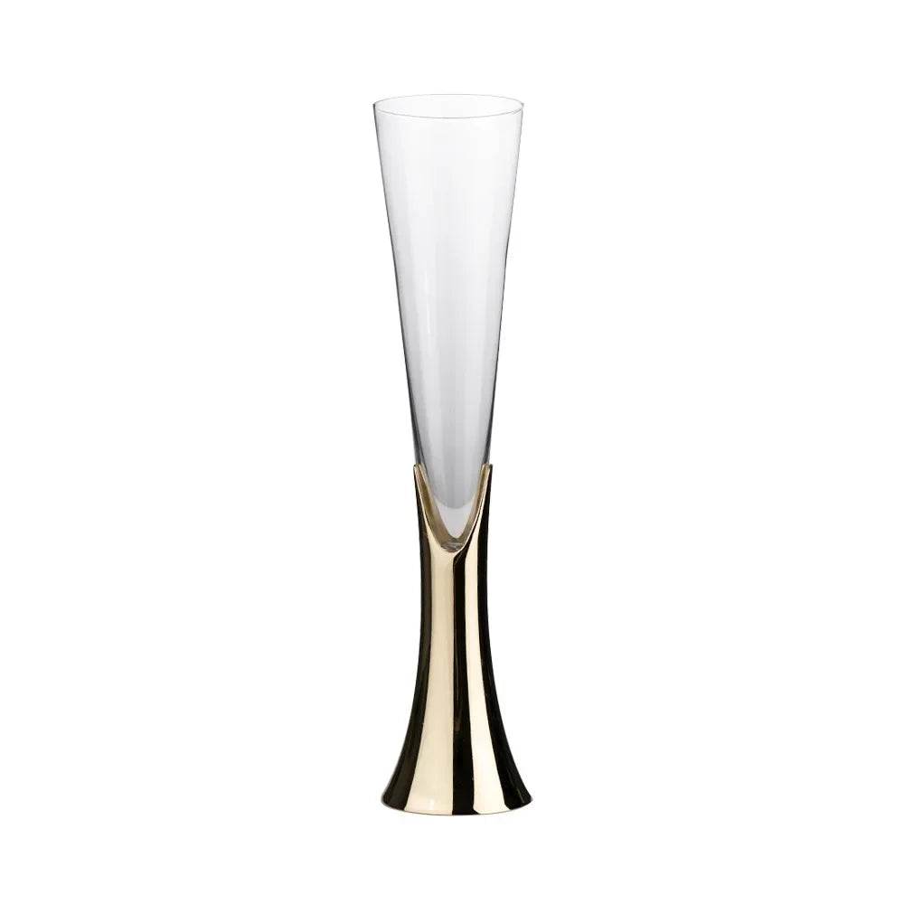 Luxury Rhinestone Crystal Champagne Glass Wine & Martini Flute - Le Joyau Store - 25cm,crystal,diamond,luxury,stainless - Gold Diamond