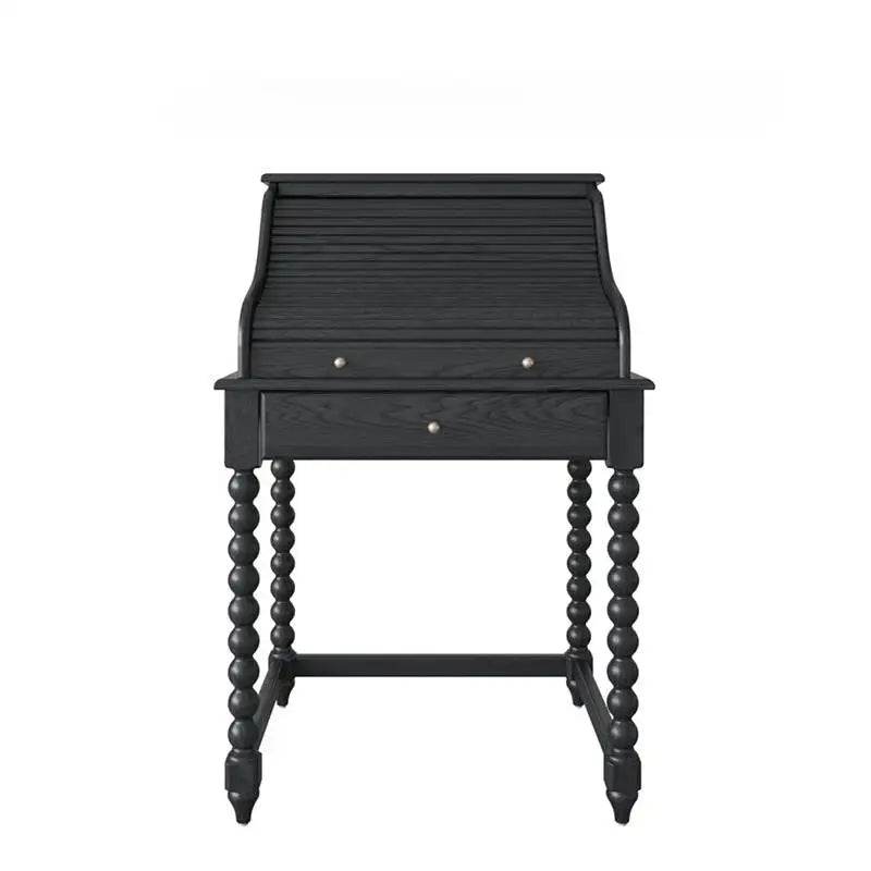 Luxury Black Gothic Nordic Dresser with Mirror Vintage Vanity Study Bureau - Le Joyau Store - black,dresser,makeup,modern,wood - 0.7m Dresser Cabinet