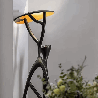 Nordic Tree Branch Floor Lamp Rustic Black LED Standing Light & Artistic Decor Sculpture - Le Joyau Store - LED,Luxury,Nordic,Resin,Sculpture - Warm Light / H200cm / US Plug