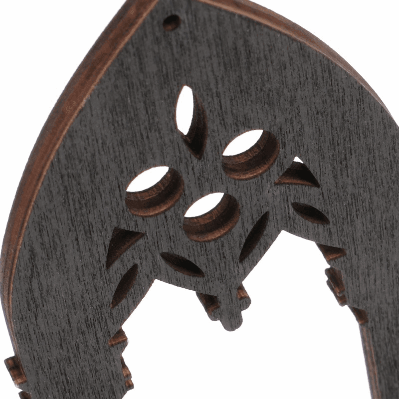 Vintage Gothic Black Medieval Cathedral Arch Wooden Candleholder (2 Pack) - Le Joyau Store - Candle,Decor,Gothic,Vintage,Wooden - 15x6x5.5cm