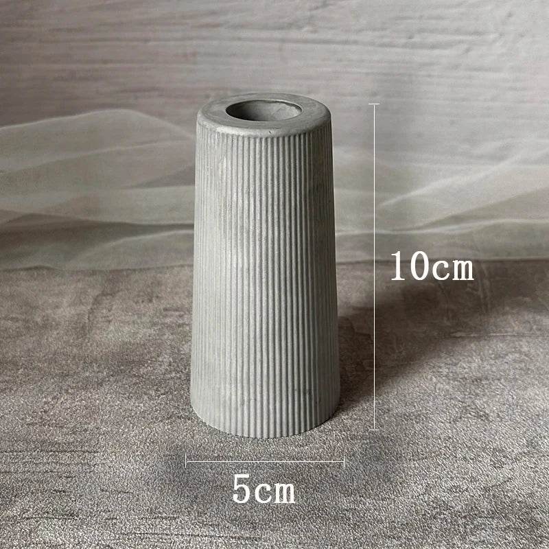 Modern Rustic Gray Cement Stone Effect Jewelry Display Stand for Necklaces & Earrings - Le Joyau Store - bracelet,Cement,Earrings,Gray,Jewelry,Necklaces,ring - DH01-6