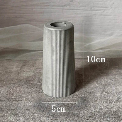 Modern Rustic Gray Cement Stone Effect Jewelry Display Stand for Necklaces & Earrings - Le Joyau Store - bracelet,Cement,Earrings,Gray,Jewelry,Necklaces,ring - DH01-6