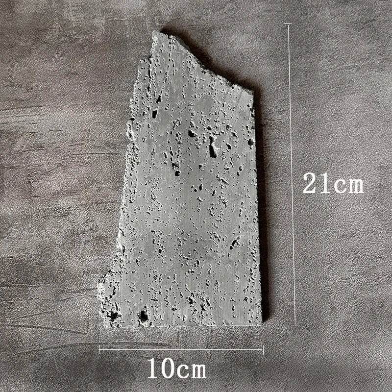 Modern Rustic Gray Cement Stone Effect Jewelry Display Stand for Necklaces & Earrings - Le Joyau Store - bracelet,Cement,Earrings,Gray,Jewelry,Necklaces,ring - DH01-6