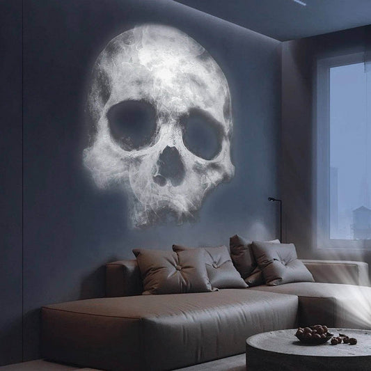 Gothic Human Skull USB Projection Lamp Horror Night Light - Le Joyau Store - light,night,projector,skull,USB - 