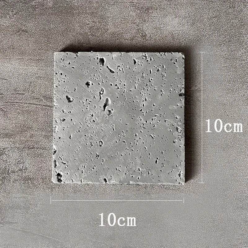 Modern Rustic Gray Cement Stone Effect Jewelry Display Stand for Necklaces & Earrings - Le Joyau Store - bracelet,Cement,Earrings,Gray,Jewelry,Necklaces,ring - DH01-6