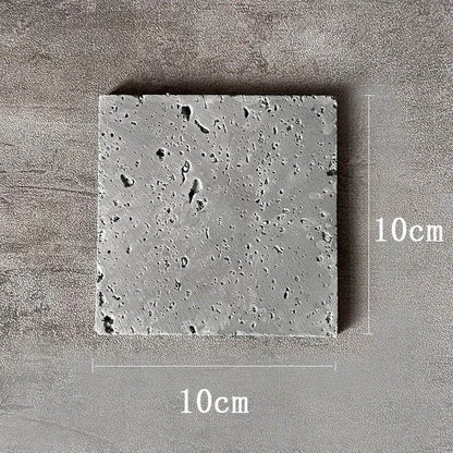 Modern Rustic Gray Cement Stone Effect Jewelry Display Stand for Necklaces & Earrings - Le Joyau Store - bracelet,Cement,Earrings,Gray,Jewelry,Necklaces,ring - DH01-6