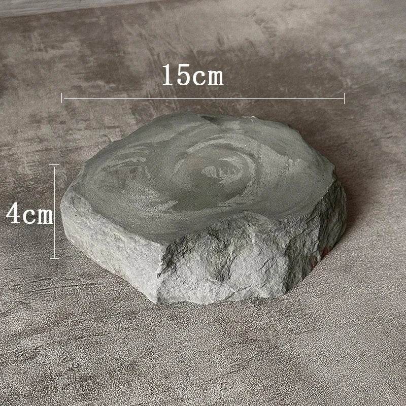 Modern Rustic Gray Cement Stone Effect Jewelry Display Stand for Necklaces & Earrings - Le Joyau Store - bracelet,Cement,Earrings,Gray,Jewelry,Necklaces,ring - DH01-6