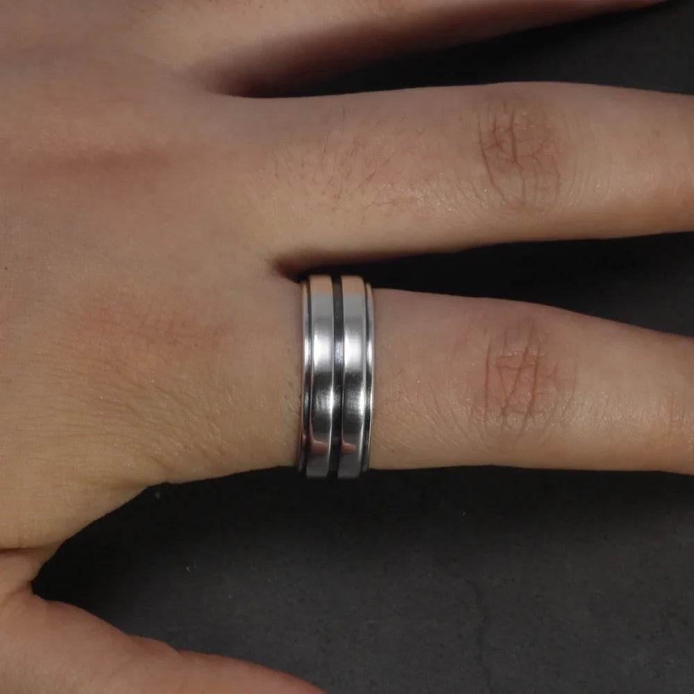 Supernatural Dean Winchester Family Business Engraved 925 Sterling Silver Ring with Optional Pentacle Gift Box - Le Joyau Store - Dean,ring,silver - Ring Only / 7