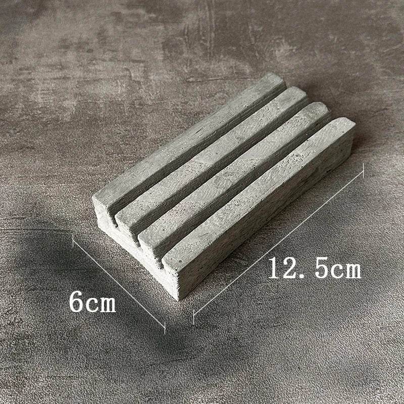 Modern Rustic Gray Cement Stone Effect Jewelry Display Stand for Necklaces & Earrings - Le Joyau Store - bracelet,Cement,Earrings,Gray,Jewelry,Necklaces,ring - DH01-6