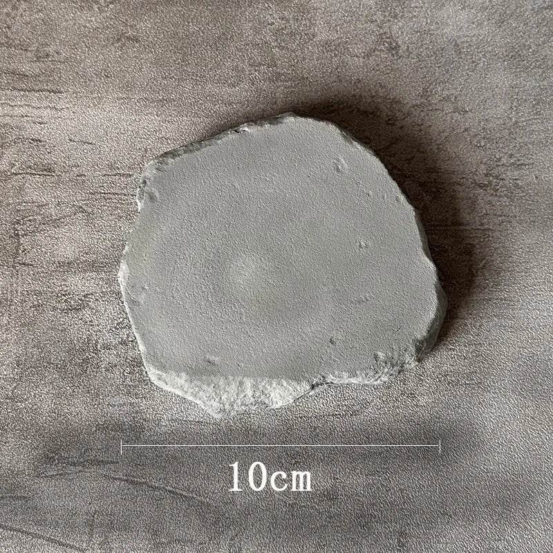 Modern Rustic Gray Cement Stone Effect Jewelry Display Stand for Necklaces & Earrings - Le Joyau Store - bracelet,Cement,Earrings,Gray,Jewelry,Necklaces,ring - DH01-6