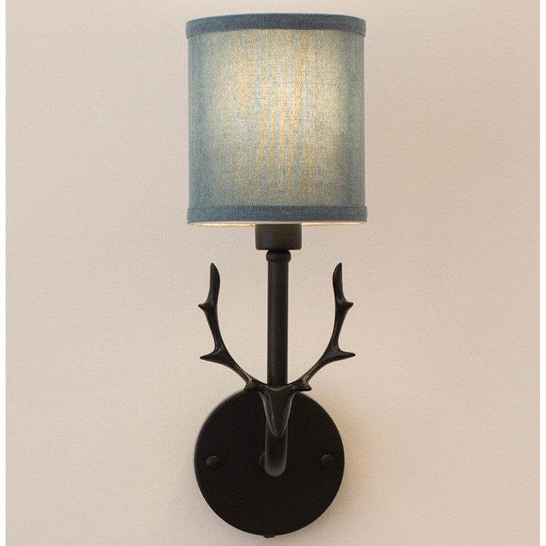Vintage Wrought Iron Nordic Stag Antler Wall Lamp - Le Joyau Store - decorations,Home Decor,lighting - A / 4W / No light source