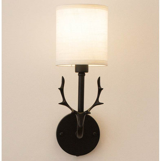 Vintage Wrought Iron Nordic Stag Antler Wall Lamp - Le Joyau Store - decorations,Home Decor,lighting - A / 4W / No light source